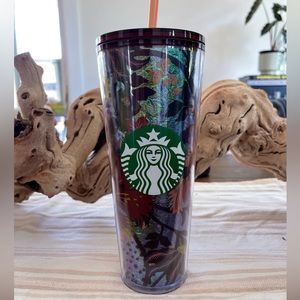 STARBUCKS 2021 Rising Floral Double Wall Cold Cup